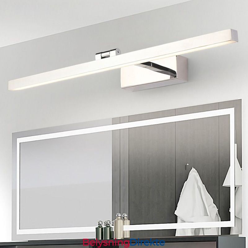 Nordisk Stil Speilfrontlampe Vinkeljusterbar Vegglampe Baderom