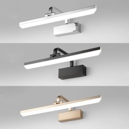 Moderne Vegglampe Speil Frontlampe Vinkeljusterbar Sminkelampe Til Toalett