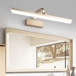 Moderne Vegglampe Speil Frontlampe Vinkeljusterbar Sminkelampe Til Toalett