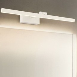 Nordisk Stil Speil Frontlampe Vinkeljusterbar Vegglampe Toalettrom