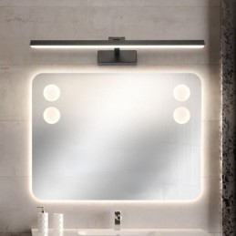 Nordisk Stil Speil Frontlampe Vinkeljusterbar Vegglampe Toalettrom