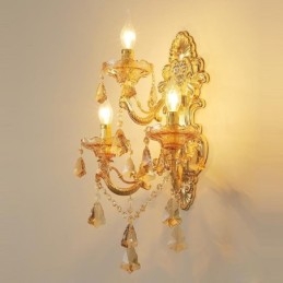Luksuriøs Vegglampe Elegant Vegglampe Dekorasjonslampe Nattbordsbelysning