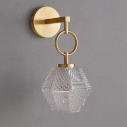 Moderne Vegglampe Kreativ Glassvegglampe