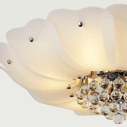 Moderne Samtids Tradisjonell Klassisk Rustikk Hytte Vintage Retro Krystall Galvanisert Metall Lysekrone Pendellampe