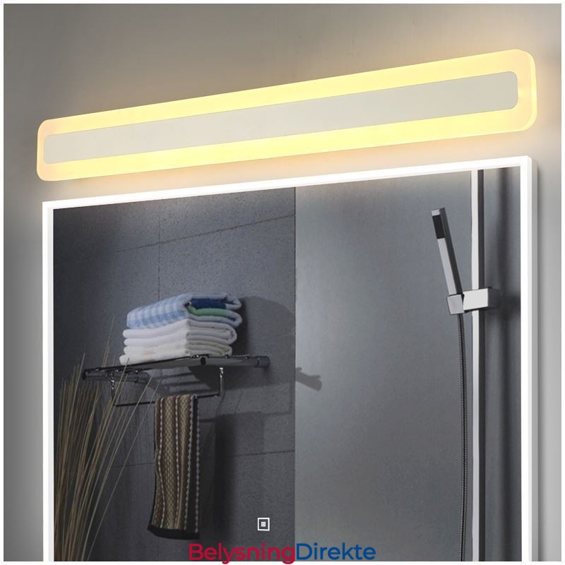 Ny Veggspeillampe Moderne Kosmetisk Akrylvegglampe For Bad