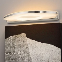 Moderne Speilbelysning Vegglampe Baderomsbelysning Rustfritt Stål