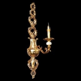 Europeisk Vegglampe Luksuriøs Petal Vegglampe Jade Dekorasjonslampe Nattbordsbelysning