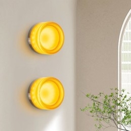 Vegglampe Moderne Minimalistisk Akryl Enkelthodet Rund Smijern Liten Vegglampe
