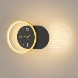 Vegglampe Moderne Minimalistisk Akryl Smijern Klokke Vegglampe