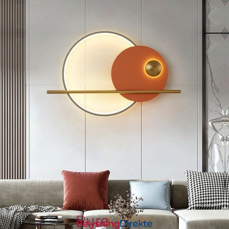 Vegglampe Rund Hage Smijernsvegglampe
