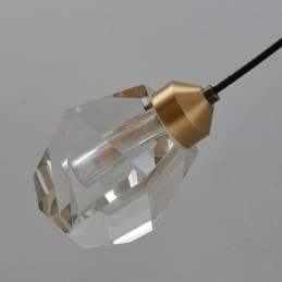 Moderne Vegglampe Kreativ Krystallvegglampe
