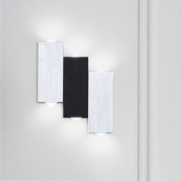 Moderne Vegglamper Opp- Og Nedvegglampe I Aluminium