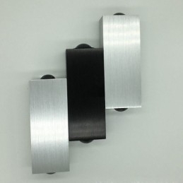 Moderne Vegglamper Opp- Og Nedvegglampe I Aluminium