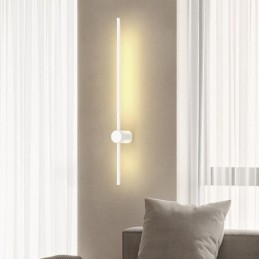 Moderne Lang Vegglampe Nattbordslampe Midtgang