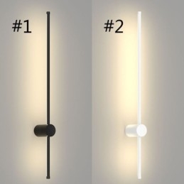 Moderne Lang Vegglampe Nattbordslampe Midtgang
