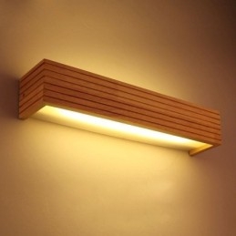 Japansk Stil Trevegglamper Lampe Baderom Hjem Vegglampe