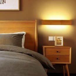 Japansk Stil Trevegglamper Lampe Baderom Hjem Vegglampe