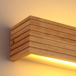 Japansk Stil Trevegglamper Lampe Baderom Hjem Vegglampe
