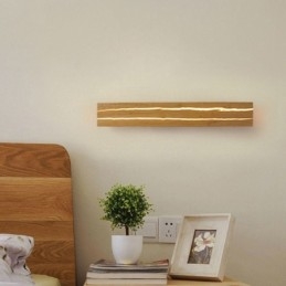 Moderne Trevegglampe Til Inngangsgang Nordisk Nattbordslampe