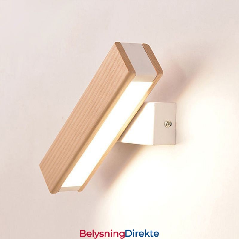 Europeisk Heltre Vegglampe Nattbordslampe Moderne Simplicity-Lamper