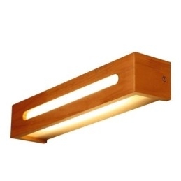 Moderne Vegglampe I Tre, Inngangsgang, Nordisk Nattbordslampe