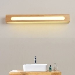 Moderne Vegglampe I Tre, Inngangsgang, Nordisk Nattbordslampe