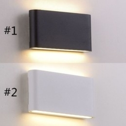 Vegglampe Vanntett Moderne Enkel Aluminium Innendørs Kunstvegglampe