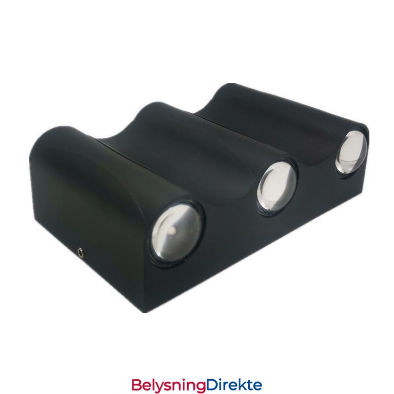 Vegglampe I Aluminium, Balkong, Utenpåliggende Verandalampe