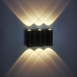 Vegglampe I Aluminium, Balkong, Utenpåliggende Verandalampe