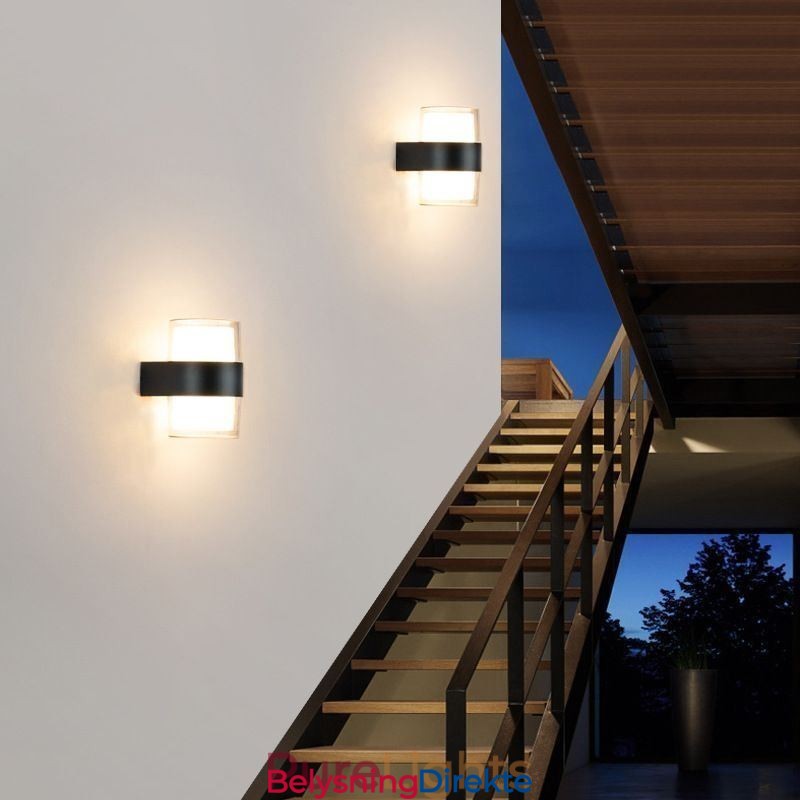 Akryl Minimalistisk Vegglampe Vanntett Vegglampe For Uteplass