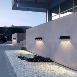 Vegglampe Vanntett Aluminium Trapper Vegglampe