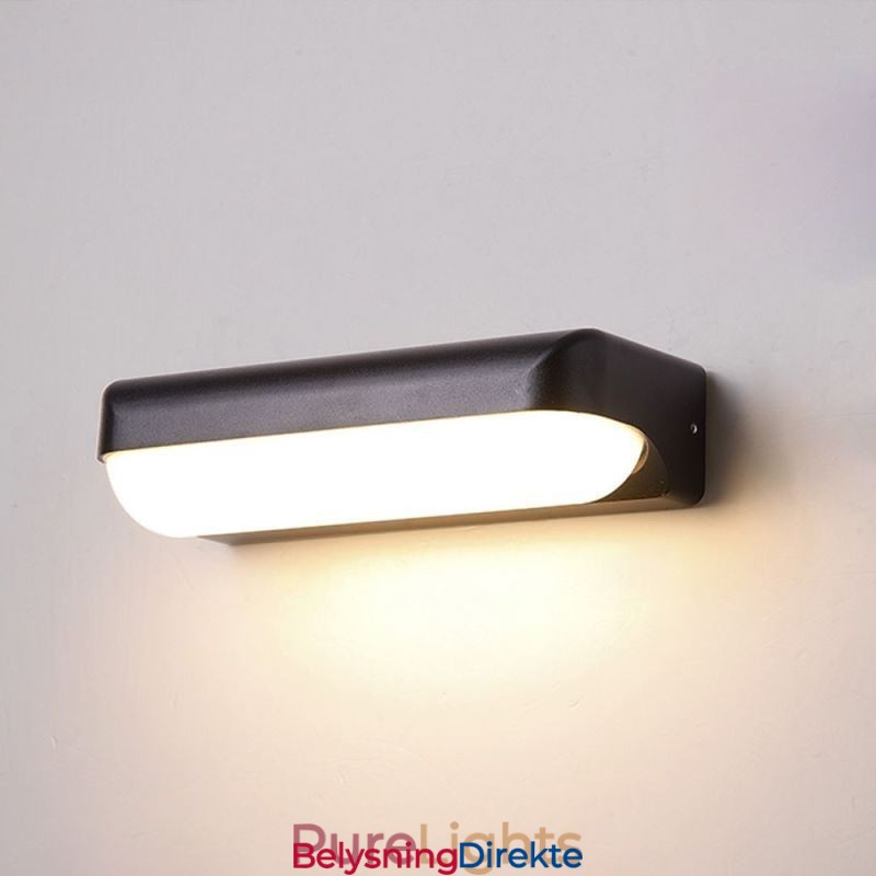 Vegglampe I Aluminium Vanntett Vegglampe Trappe Baderomskorridor