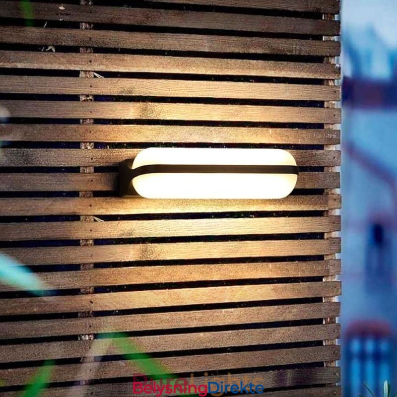 Vegglampe I Aluminium Vanntett Vegglampe Trappe Baderomskorridor