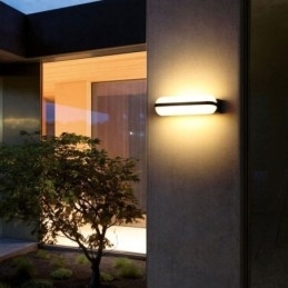 Vegglampe I Aluminium Vanntett Vegglampe Trappe Baderomskorridor