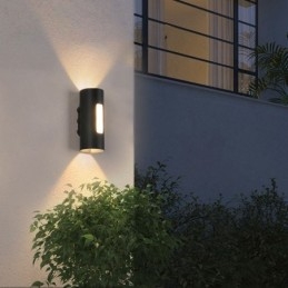 Vanntett Vegglampe I Aluminium Vegglampe I Gårdsplass