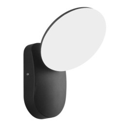 Moderne Minimalistisk Aluminiumslampe Hage Vanntett Halvmåne Vegglampe