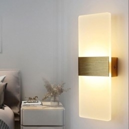 Minimalistiske Moderne Vegglamper Nattbord Midgang Trapper Kjøkken Leiligheter Lamper