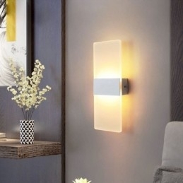 Minimalistiske Moderne Vegglamper Nattbord Midgang Trapper Kjøkken Leiligheter Lamper
