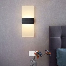 Minimalistiske Moderne Vegglamper Nattbord Midgang Trapper Kjøkken Leiligheter Lamper
