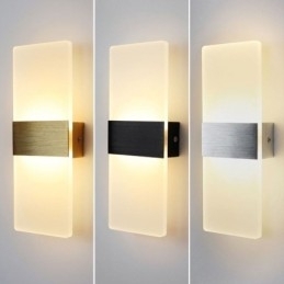 Minimalistiske Moderne Vegglamper Nattbord Midgang Trapper Kjøkken Leiligheter Lamper