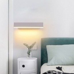 Vegglampe Roterbar Nattbordsbelysningslampe Aluminium