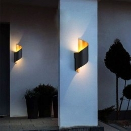 Vegglamper I Aluminium Vanntett Vegglampe For Gårdsplass Og Veranda