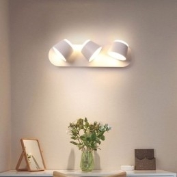 Moderne Vegglampe Roterbar Vegglampe I Aluminium