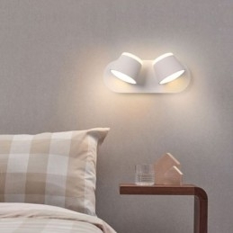 Moderne Vegglampe Roterbar Vegglampe I Aluminium