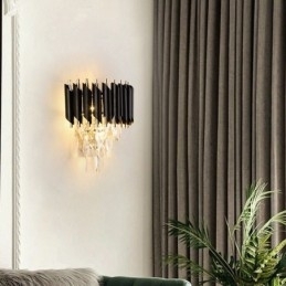 Moderne Vegglampe Kreativitet Krystallvegglampe