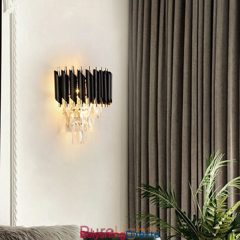 Moderne Vegglampe Kreativitet Krystallvegglampe