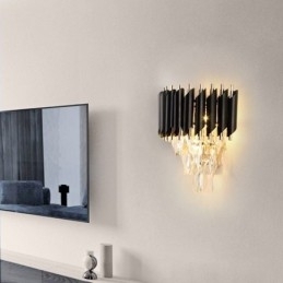 Moderne Vegglampe Kreativitet Krystallvegglampe