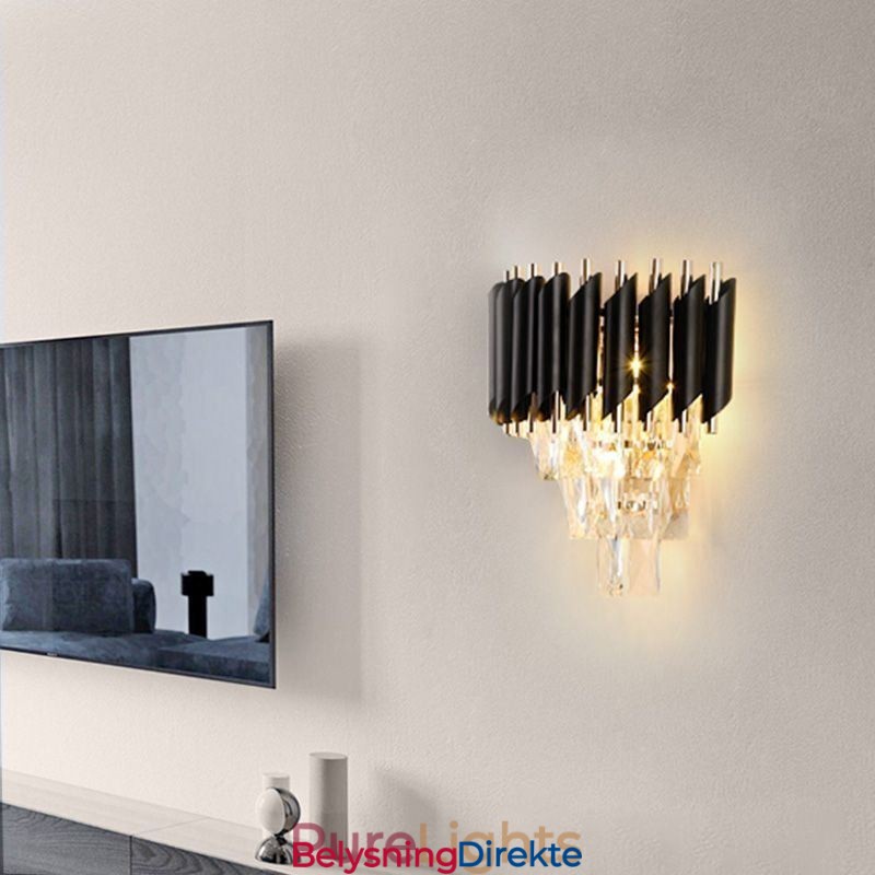 Moderne Vegglampe Kreativitet Krystallvegglampe