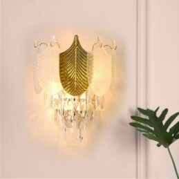Krystallvegglampe Moderne Vegglampe 2X Sokkel