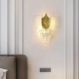 Krystallvegglampe Moderne Vegglampe 2X Sokkel